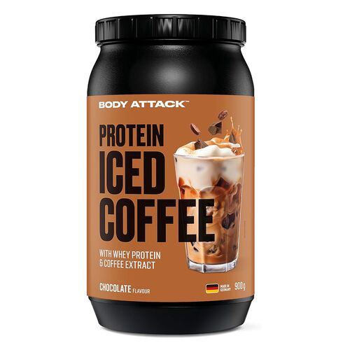 Body Attack Protein Iced Coffee 900g Schokolade