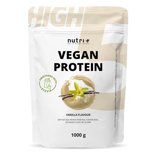 Nutri+ Vegan High 5 Protein 1000g Vanille