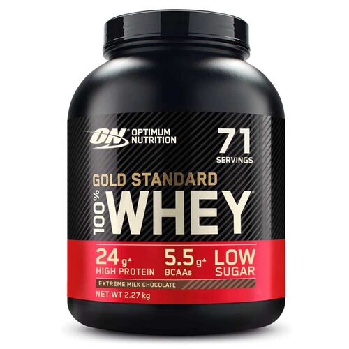 MHD 03/2026 Optimum Nutrition 100% Whey Gold Standard 2270g Milchschokolade
