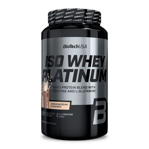 Biotech USA Iso Whey Platinum 908g Cookies & Cream
