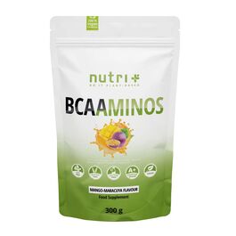 MHD 05/2026 Nutri+ BCAAminos Pulver 300g Mango-Maracuja