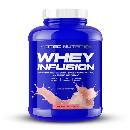 Scitec Nutrition Whey Infusion 2000g Erdbeere