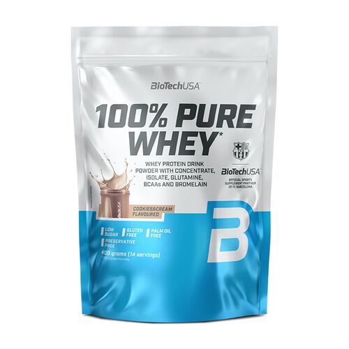 Biotech USA 100% Pure Whey 400g Cookies & Cream