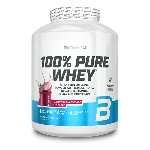 Biotech USA 100% Pure Whey 2000g Himbeere-K�sekuchen