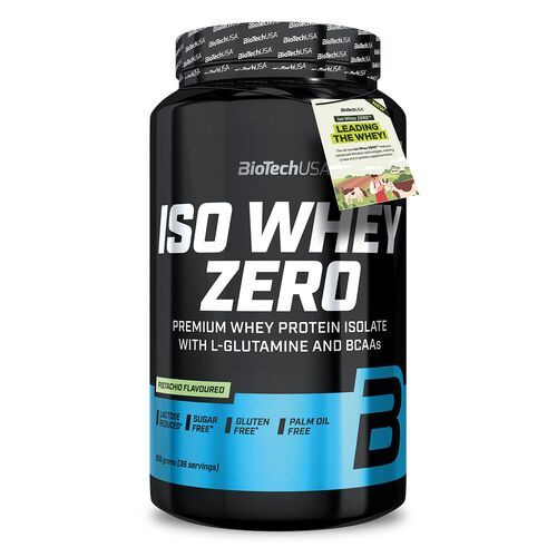 Biotech USA Iso Whey Zero 908g Pistazie