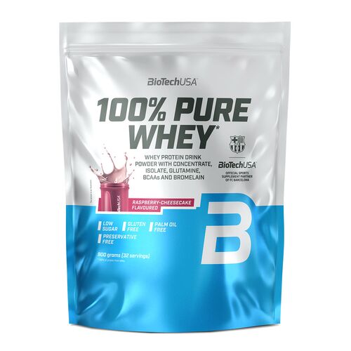 Biotech USA 100% Pure Whey 900g Himbeere-K�sekuchen