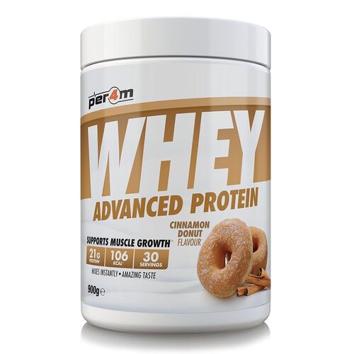Per4m Whey Advanced Protein 900g Cinnamon Donut