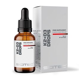 Scitec Nutrition K2 + D3 Tropfen 30ml