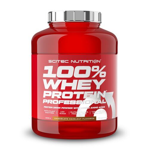 Scitec Nutrition 100% Whey Protein Professional 1816g Schokolade Haselnuss