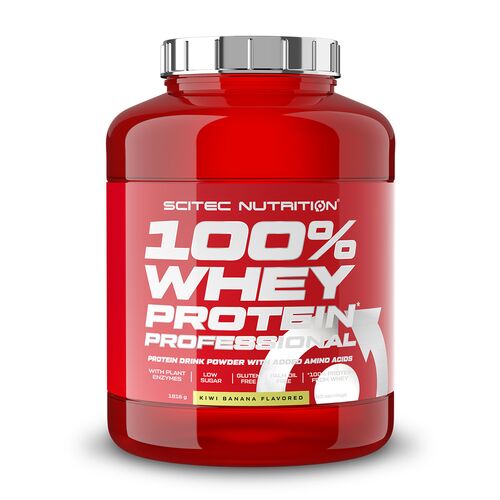 Scitec Nutrition 100% Whey Protein Professional 1816g Kiwi-Banane