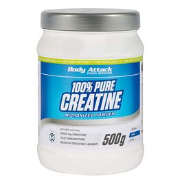 MHD 09/2026 Body Attack 100% Pure Creatine 500g