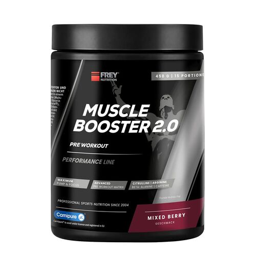 Frey Nutrition Muscle Booster 2.0 Mixed Berry 450g