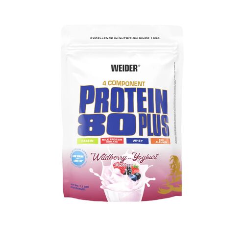 Weider Protein 80 Plus 500g Waldfrucht-Joghurt