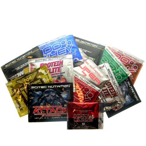 3x Scitec Nutrition Produktprobe verschiedene Sorten