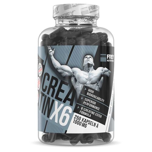 Frey Nutrition Creatin X6 - 250 Kapseln