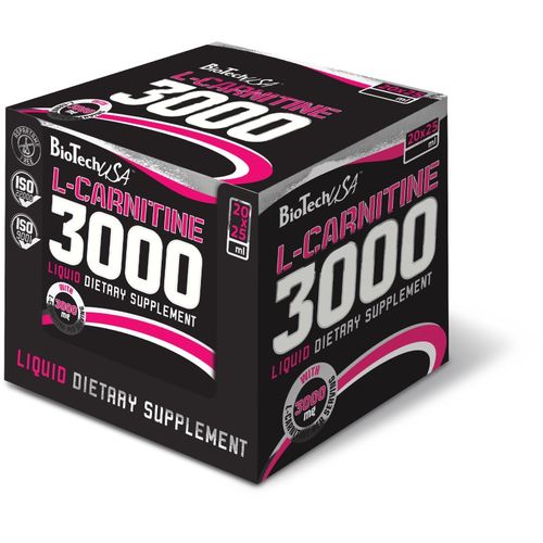 Biotech USA L-Carnitine 3000 - 20x25ml Ampullen Orange