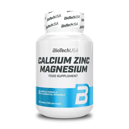 Biotech USA Calcium Zinc Magnesium 100 Tabletten