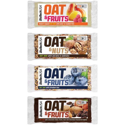 Biotech USA Oat & Fruits Riegel 20x70g