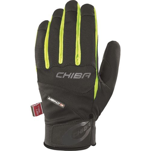 Chiba Tour Plus Winterhandschuhe Schwarz-Neongelb XS