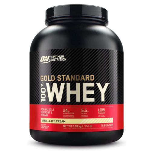 Optimum Nutrition 100% Whey Gold Standard 2270g Vanilla Ice Cream